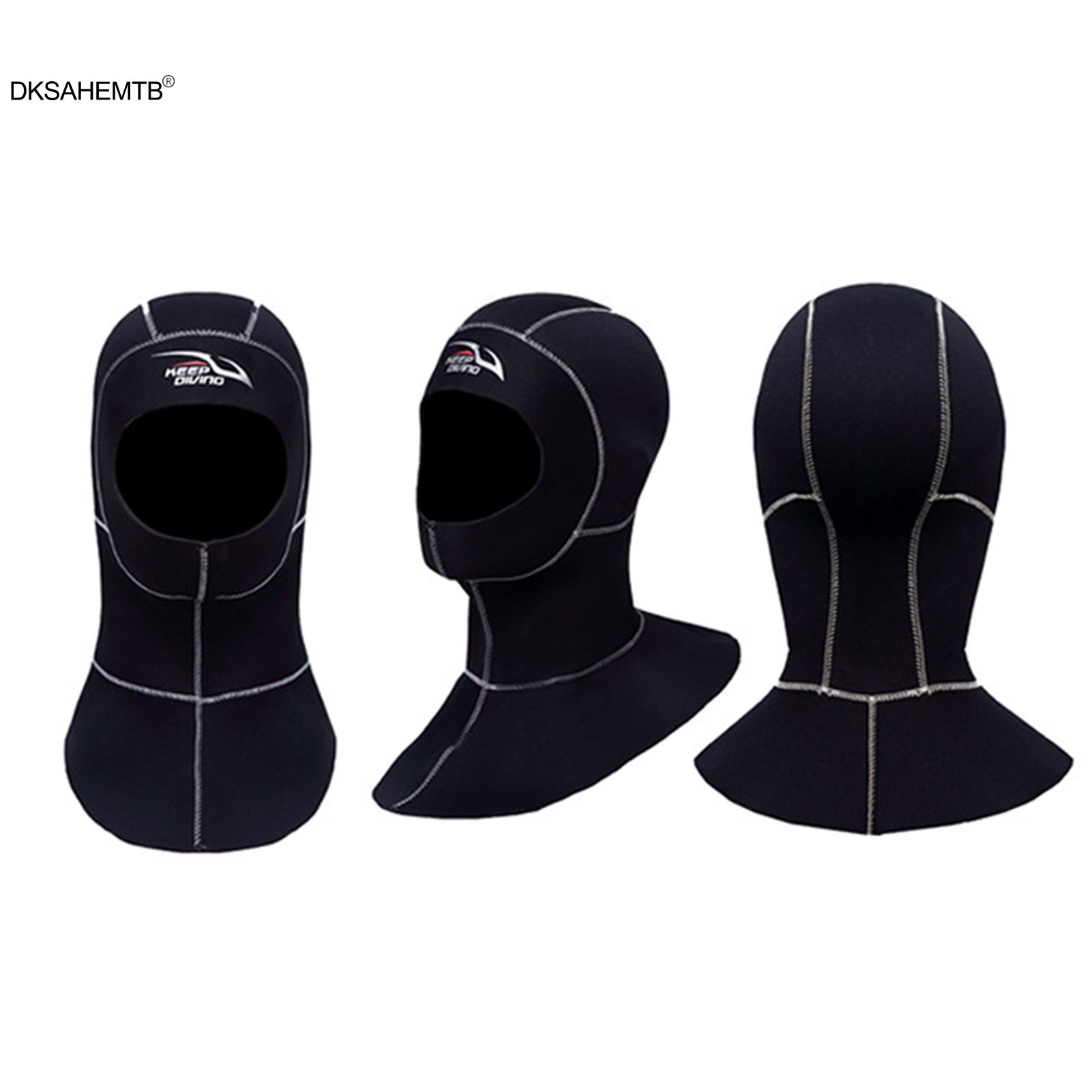 3MM Neoprene Scuba Diving Hood - Swim Hat Silicone recensione e prezzo