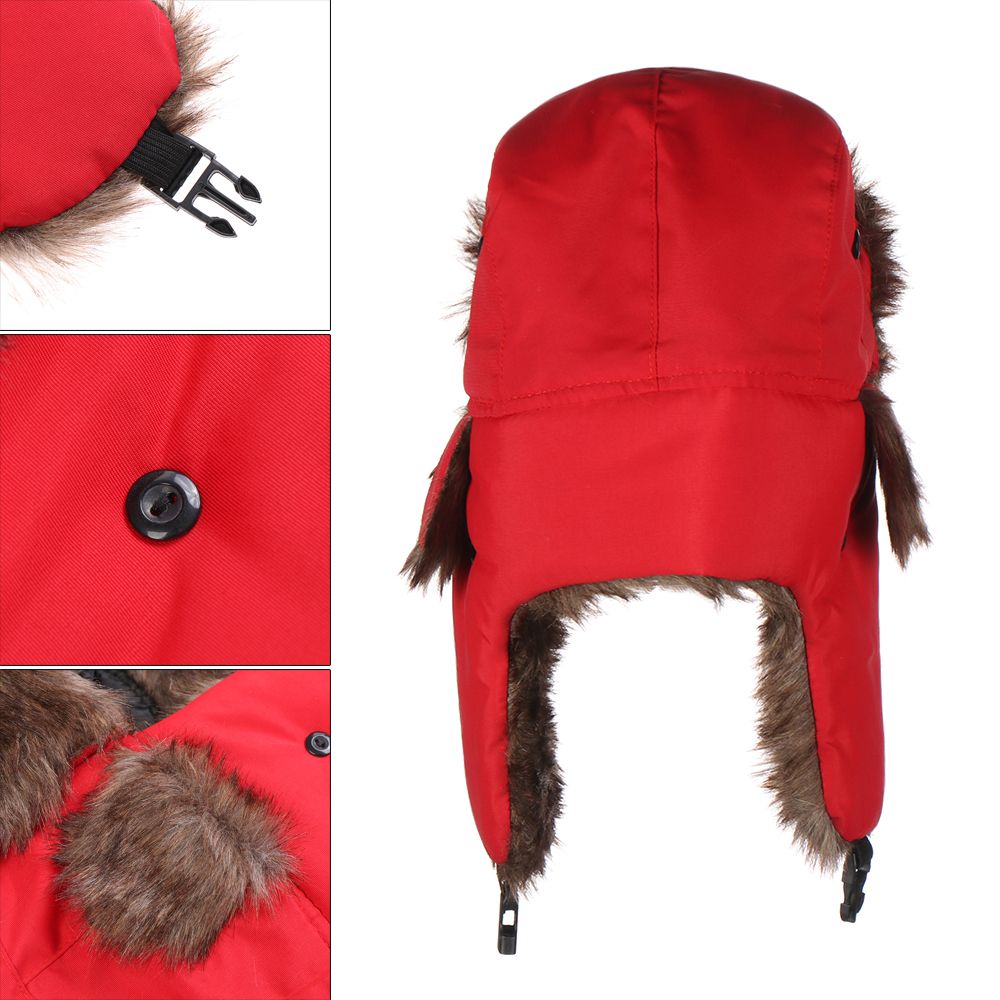 Warm Earflap Trapper Ski Hat W - Trapper Hat Ear Flap recensione e prezzo