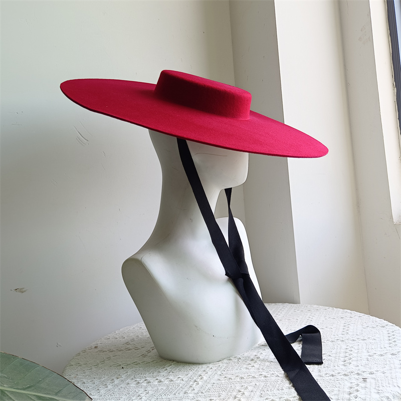 15cm WOOL wheat wide brim wool - Fedora Hat Wool recensione e prezzo