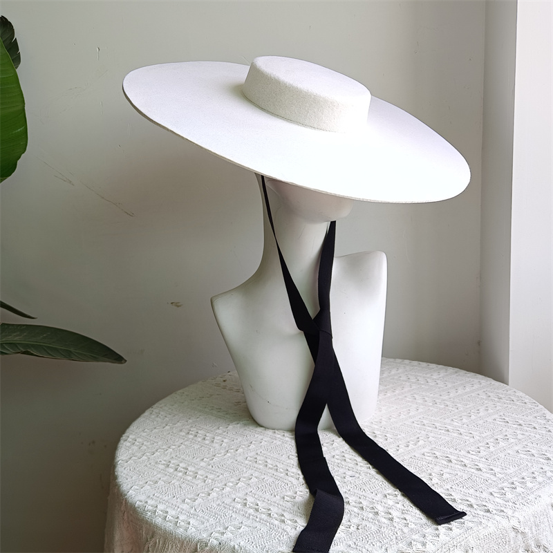 15cm WOOL wheat wide brim wool - Fedora Hat Wool recensione e prezzo