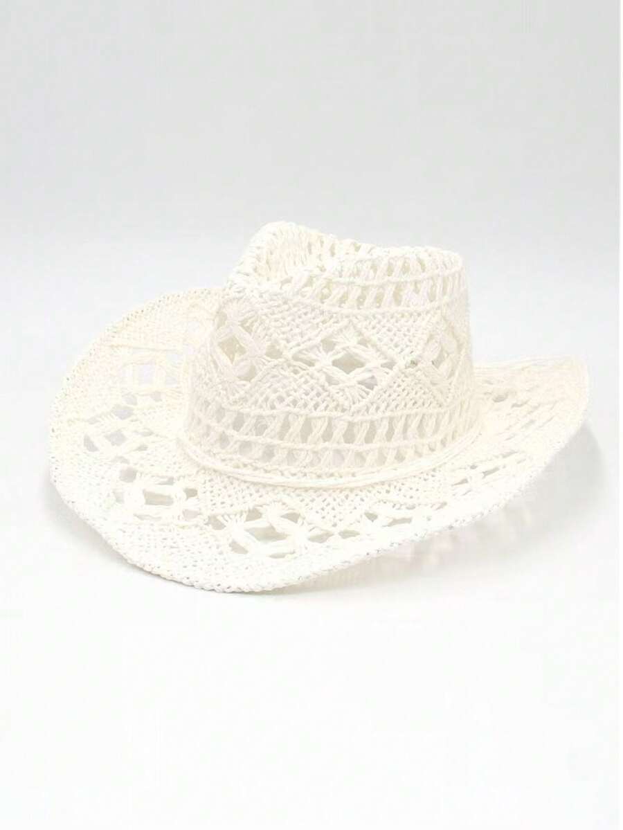 Unisex Straw Cowboy Hat With B - Cowboy Hat Straw recensione e prezzo