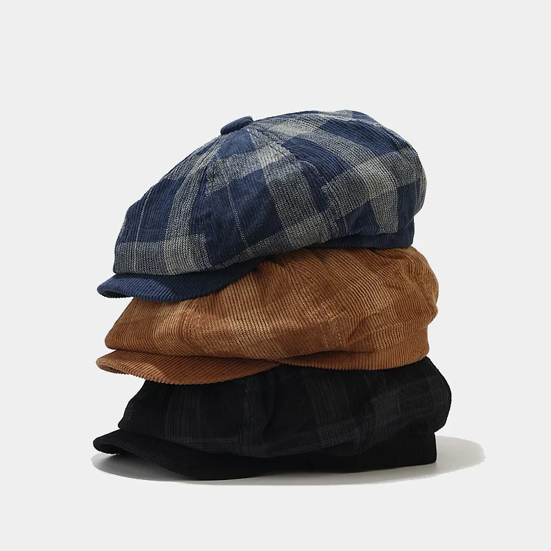 Corduroy Men Women Youth Boy G - Newsboy Cap Ivy recensione e prezzo