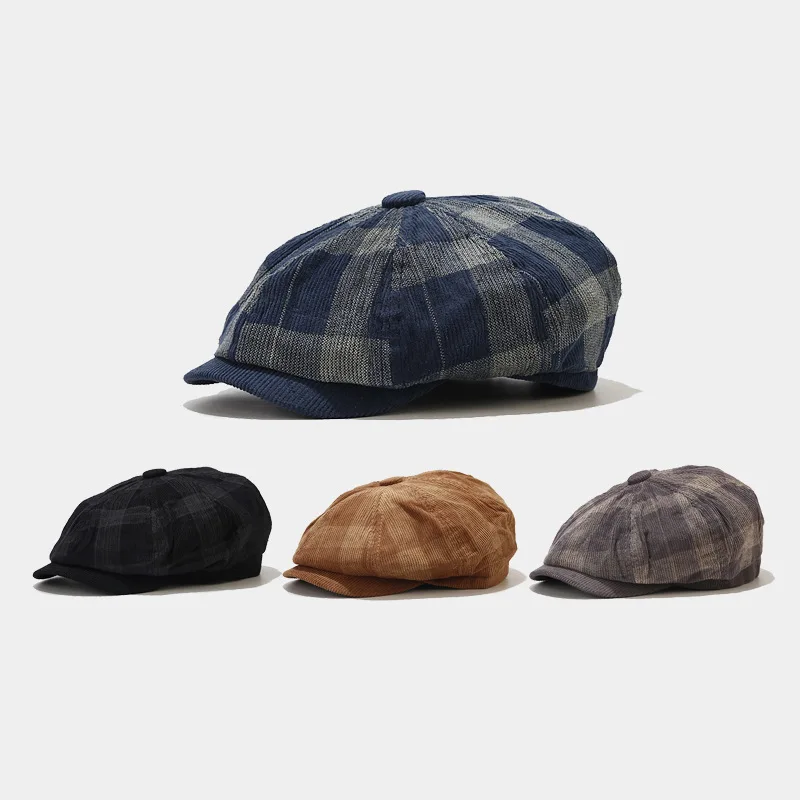 Corduroy Men Women Youth Boy G - Newsboy Cap Ivy recensione e prezzo