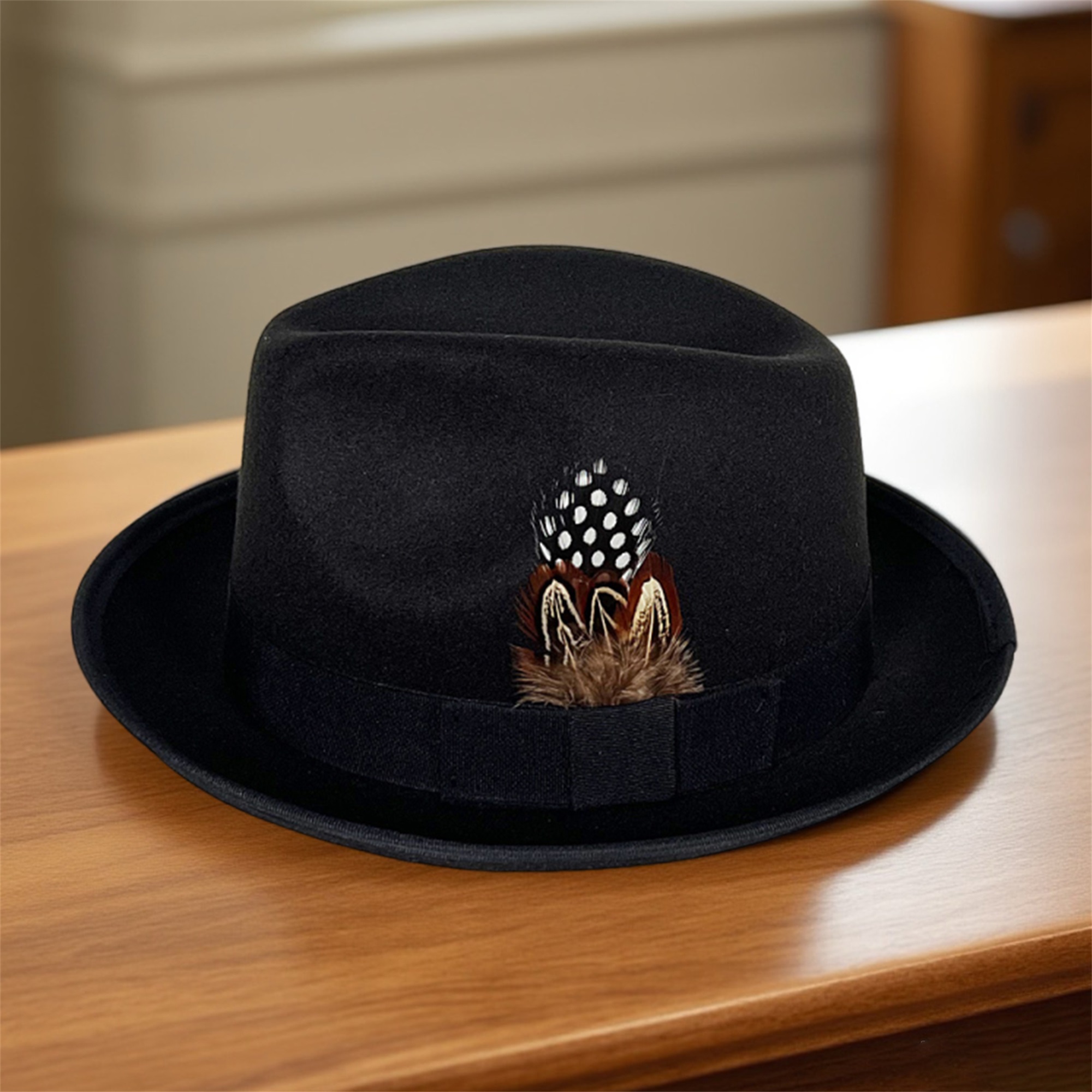 Vintage Style Wool Fedora Hat  - Fedora Hat Wool recensione e prezzo