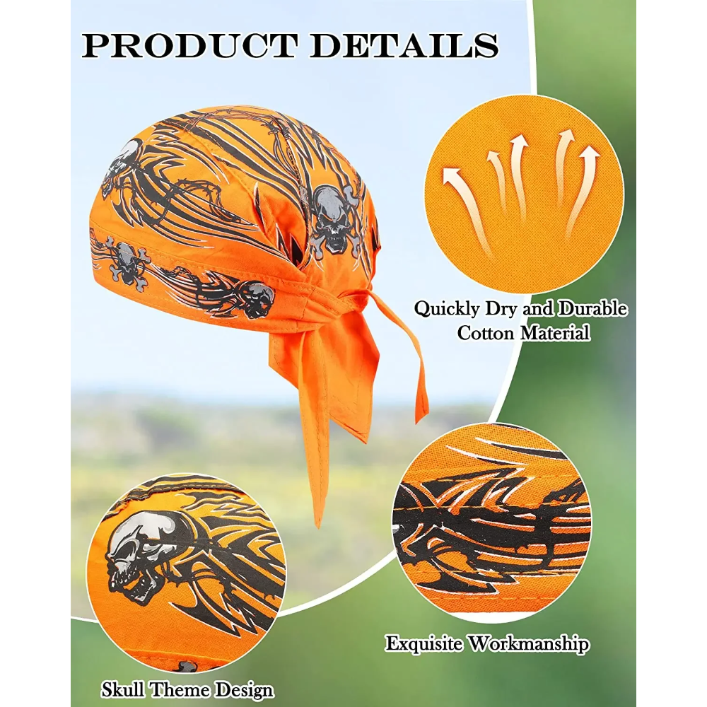 1pc Cycling Skull Pirate Cap H - Skull Cap Helmet Liner recensione e prezzo