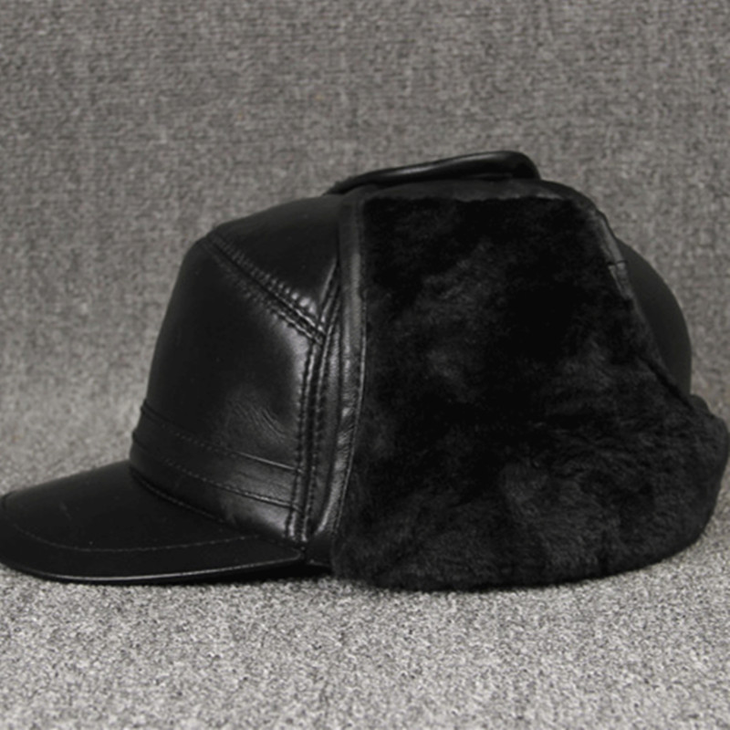 SILOQIN Men's Genuine Leather  - Winter Trapper Hat recensione e prezzo