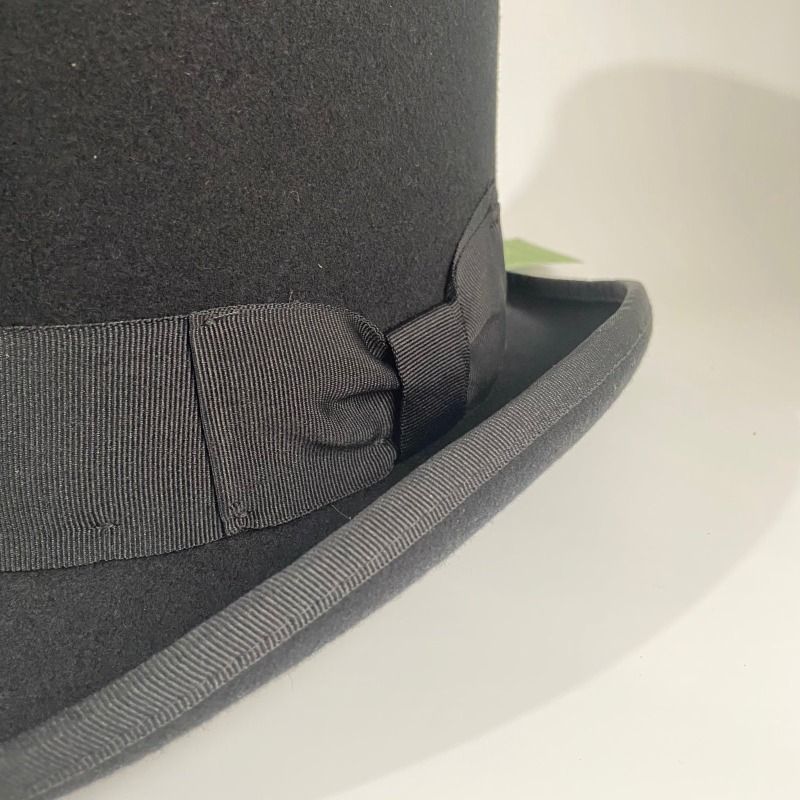 Black Wool Felt Top Hat Men's  - Fedora Hat Wool recensione e prezzo