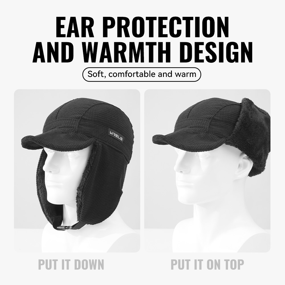 WRELS Winter Trapper Hat Windp - Trapper Hat Ear Flap recensione e prezzo