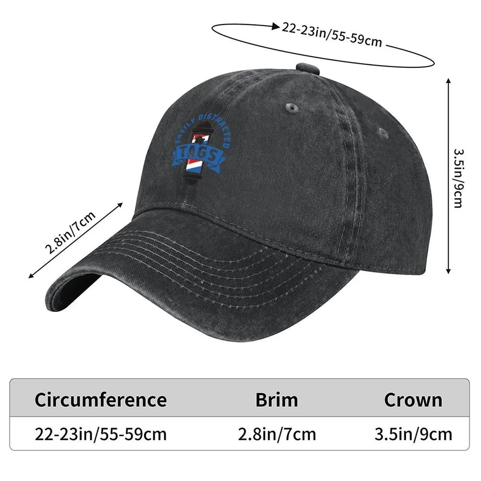 Easily Distracted by Tags Barb - Dad Hat Cotton recensione e prezzo