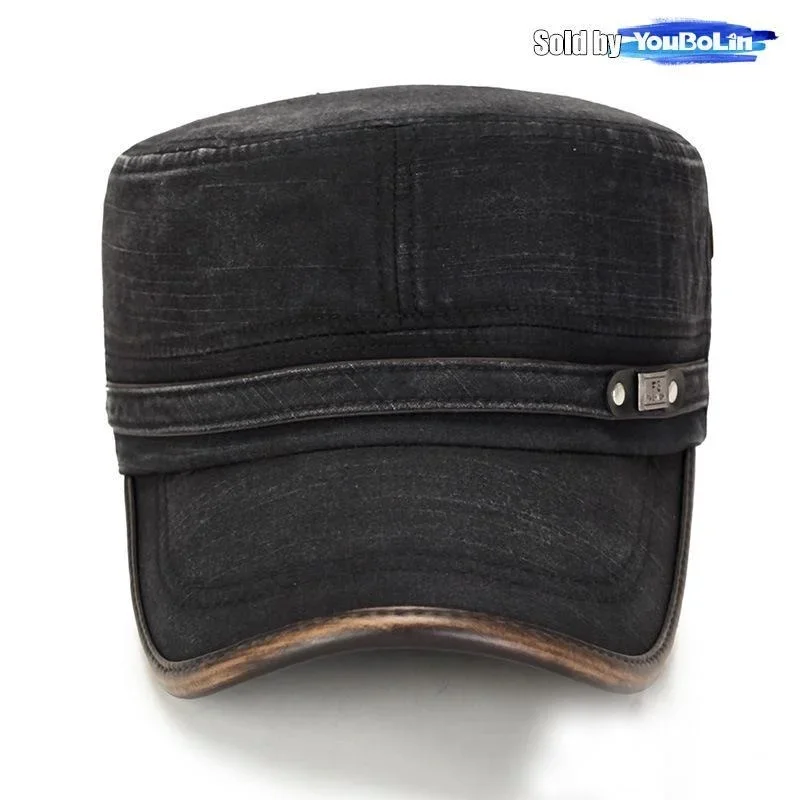 Leather Brim Washed Distressed - Dad Hat Cotton recensione e prezzo