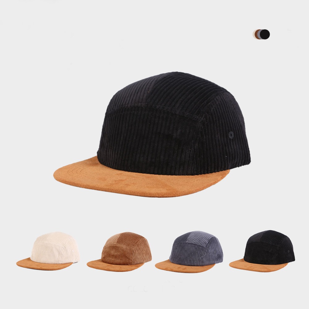 Versatile Retro Flat Brim Base - Corduroy Cap 5 Panel recensione e prezzo