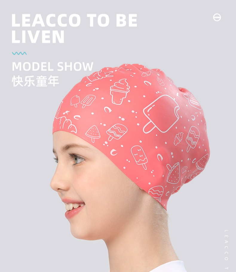 Waterproof Silicone Swim Cap f - Swim Hat Silicone recensione e prezzo
