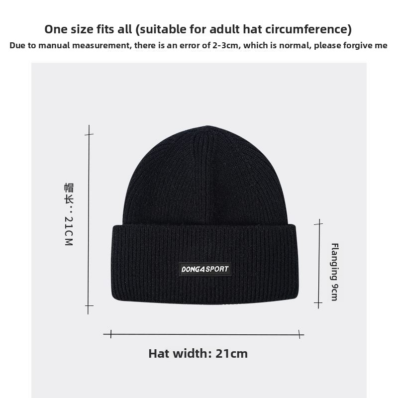 1pc Winter Warm Beanie for Men - Beanie Cuffed Knit recensione e prezzo